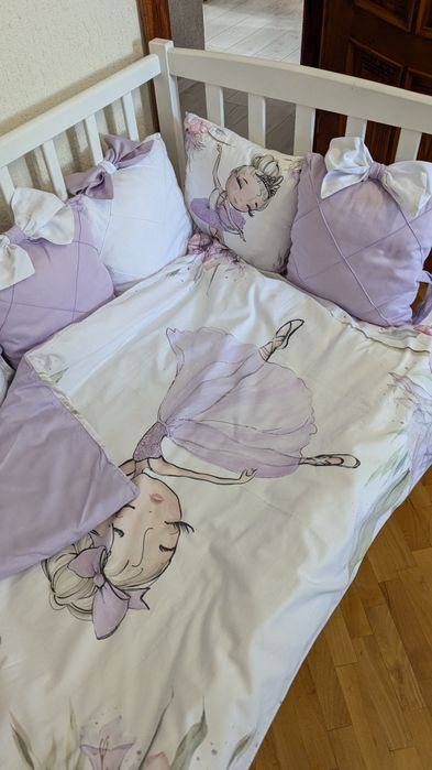 Постільна білизна дитяча, комплект на кроватку