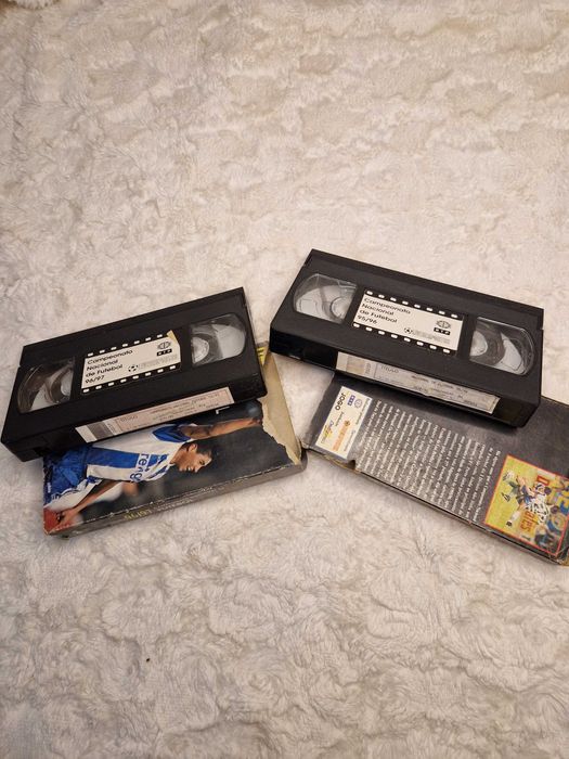 Cassete VHS campeonato nacional FC Porto 95/96 e 96/97