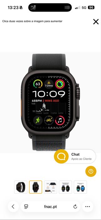 Apple watch ultra 2 preto