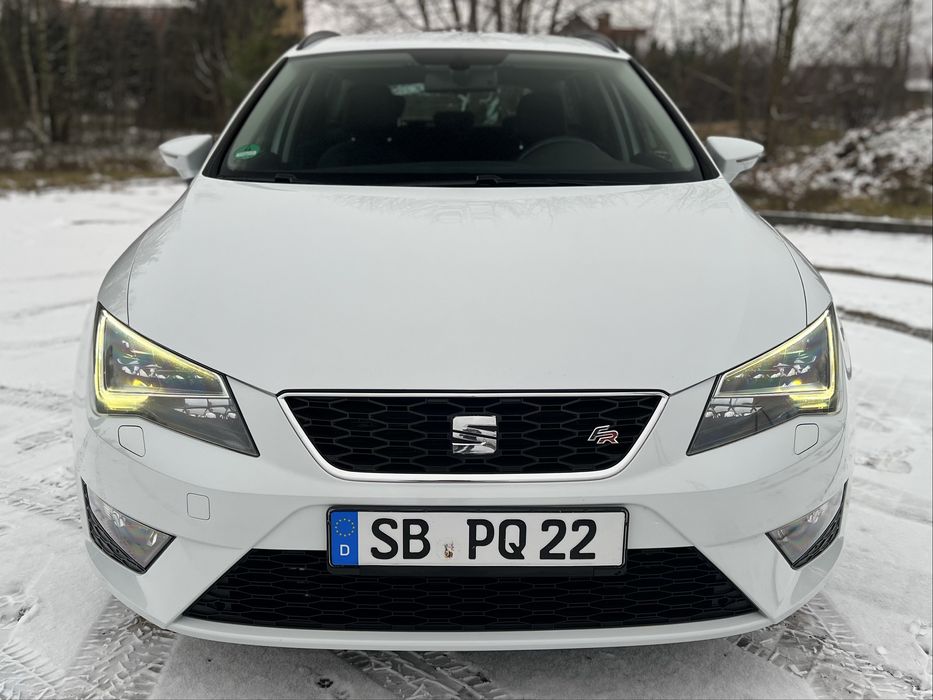 Seat Leon FR 184KM#Biala perła#Niski przebieg#Full Led#Nowy rozrzad#