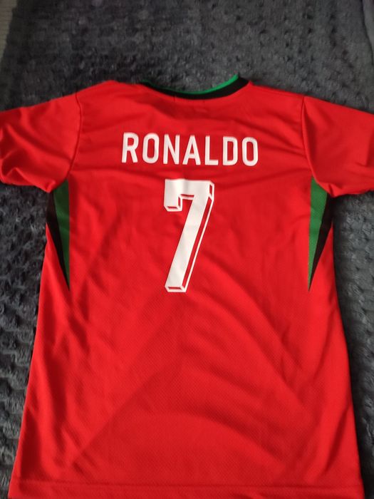 Koszulka piłkarska Cristiano Ronaldo 7 Portugalia rozmiar 164