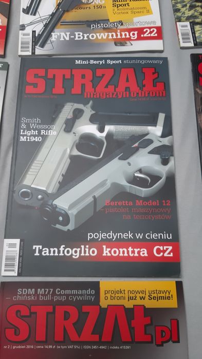 Strzał magazyn o broni, Strzał pl 12 magazynów!