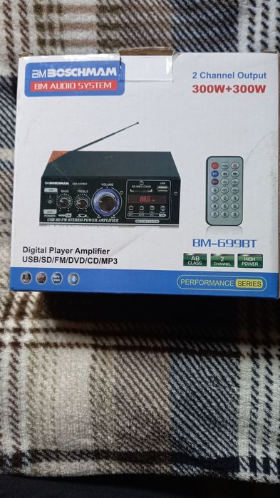 Усилитель двухканальный