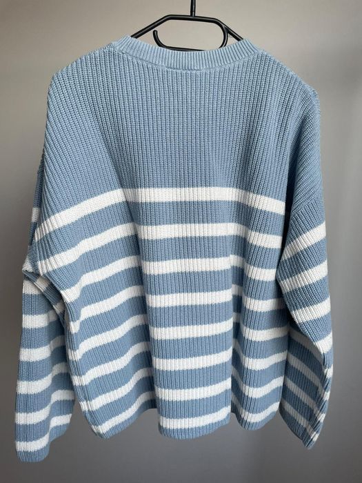 Sweter GAP paski bawełna XL