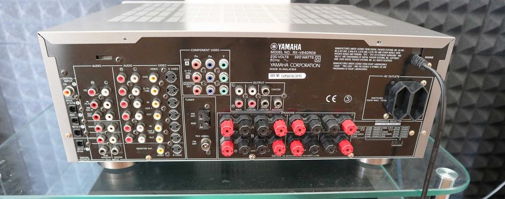 Усилитель ресивер YAMAHA RX-V640 RDS в идеале есть видео