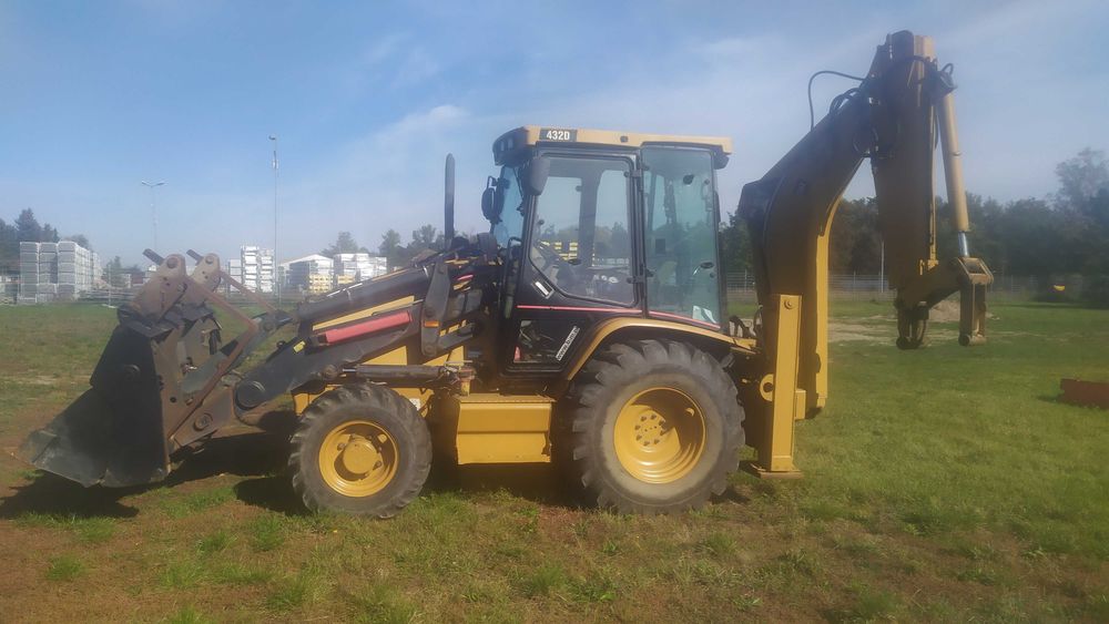 Koparko-ładowarka CAT 432D 2004 16tys.mth