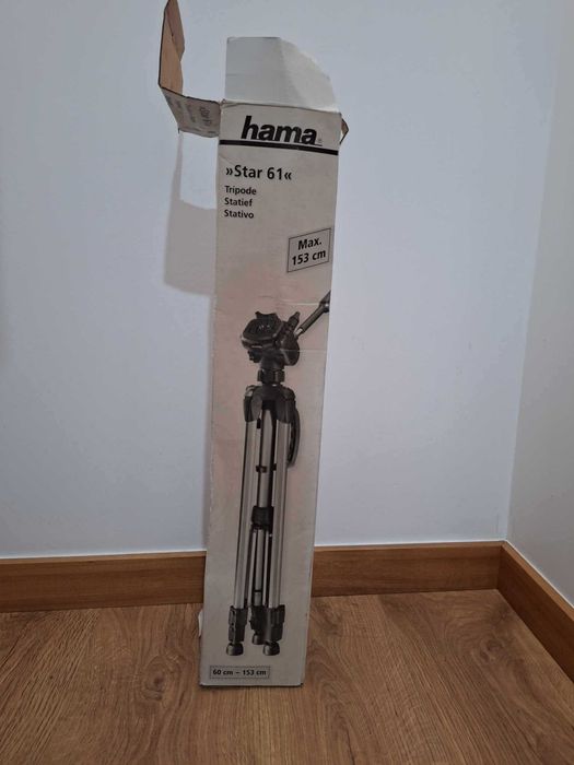 Tripé para fotografia e vídeo (Hama Star 61)