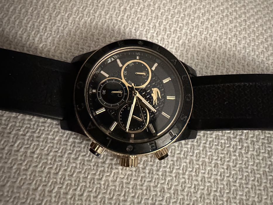 Relogio Lacoste preto