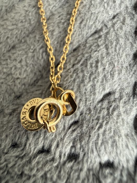 Оригінальне золоте кольє BVLGARI 750