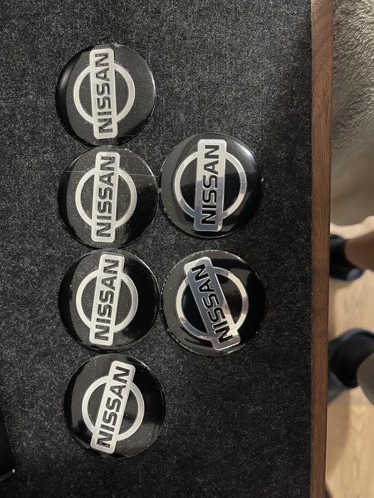 6 autocolantes 56mm emblema de alumínio para centro da roda do carro