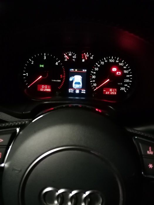 Quadrante Audi A3 8L Cores 3D MFD VDO computador de bordo