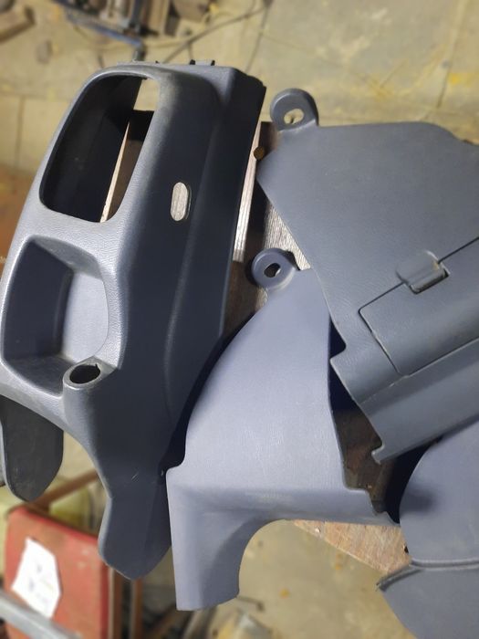 Пластик салона ланос