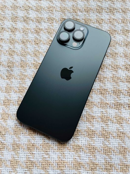 ‼️IPHONE 16 PRO MAX 256GB ‼️АКБ 100%-43 ц‼️Black Titanium NEVERLOCK ( 74081)