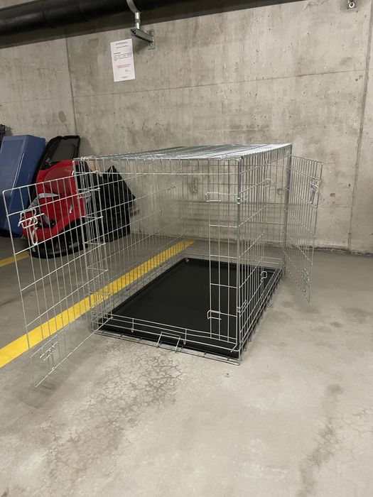 Klatka kennelowa kojec transporter box dl. 110 cm