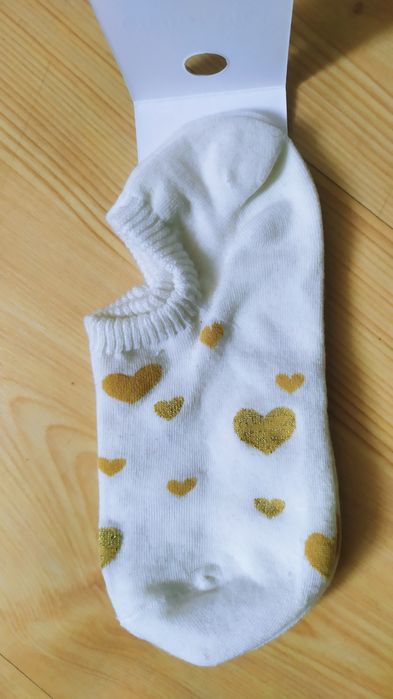 śliczne skarpetki w serca r 35-38