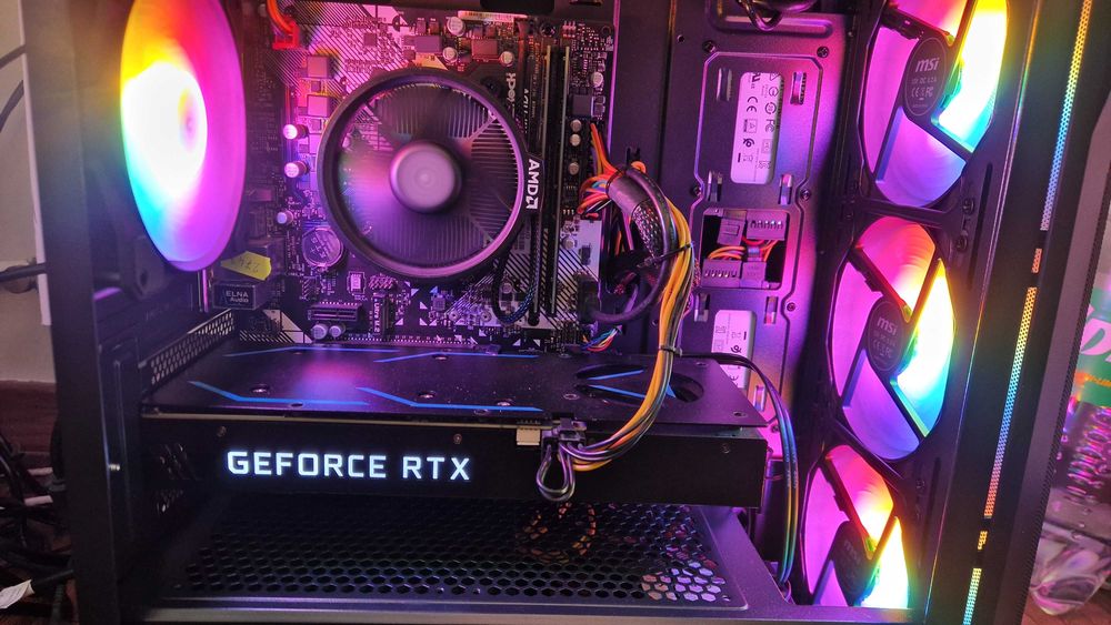 Komputer Gamingowy: NVIDIA RTX 2060 6GB | RYZEN 5 3500 | 16GB RAM | Gotowy do Grania