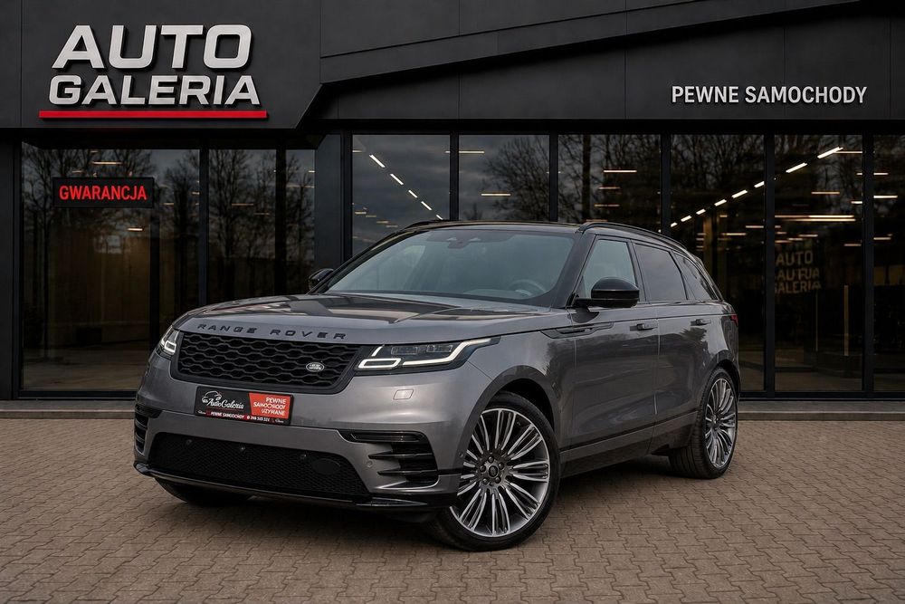 Land Rover Range Rover Velar Prestiżowy BLACK EDITION 2.0 TD4 R-Dynamic Kamera 360 Meridian Skóra
