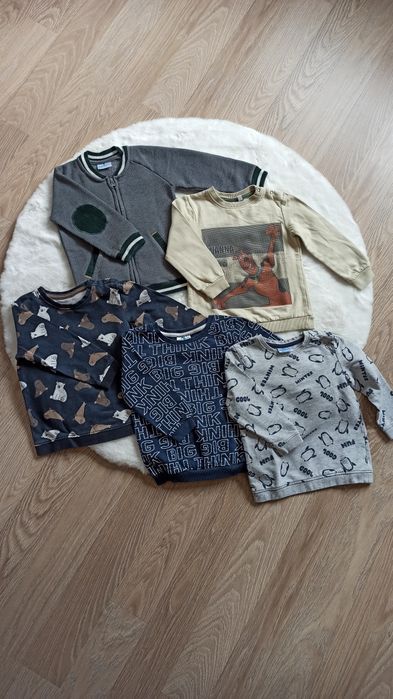 Zestaw paczka bluzy chłopięce r. 92 SoCute chłopiec bluza wiosna