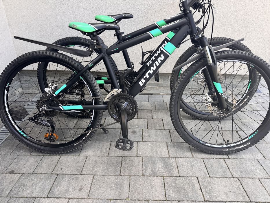 Gwarancja! Super stan B’twin Rockrider 700 koła 24” rama 14”