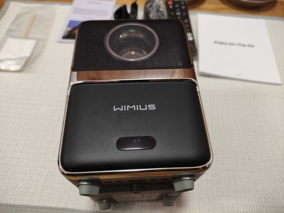 Projektor Wimius P61 PRO Przenośny Kino Domowe 1080HD 2800 Lumenów