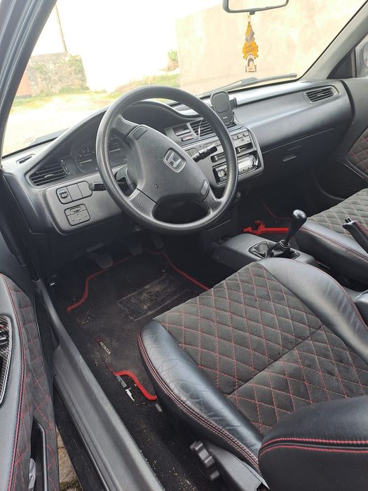 Honda Civic EG4 Restaurado - Motor avariado