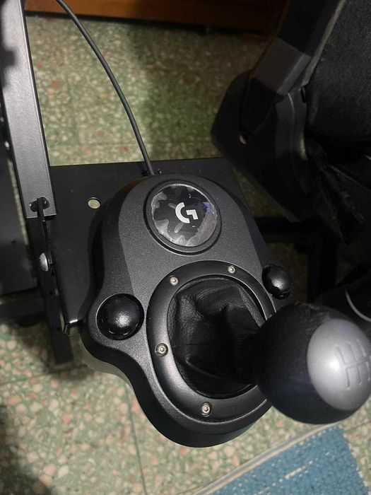 Volante Logitech g29 + Mudanças + suporte