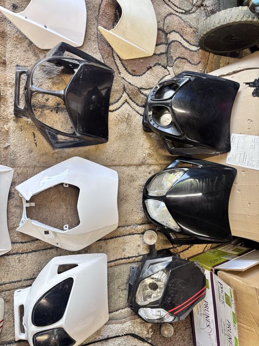 Lampy i owiewki derbi senda rieju