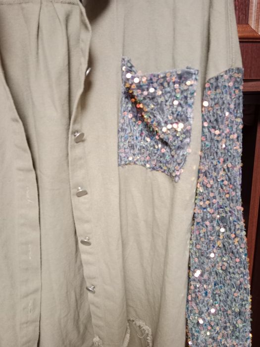 Bluza damska jeans roz 50