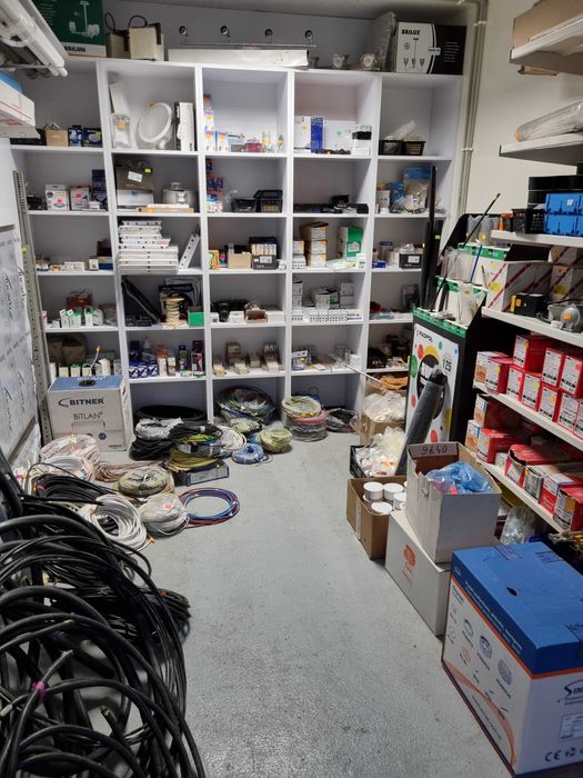 Wyprzedaż materiałów elektrycznych