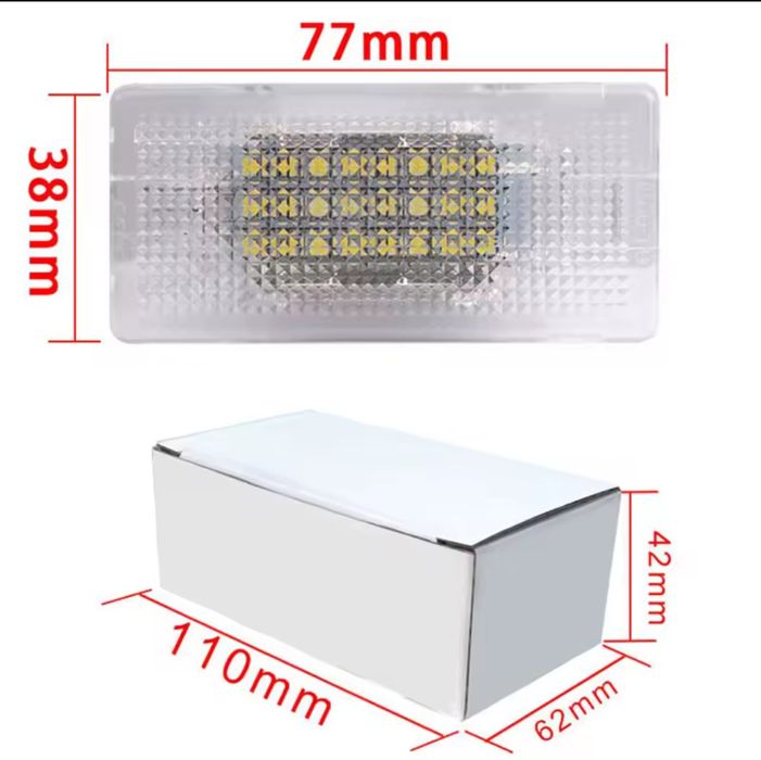Led підсвітка багажника салона BMW E38 E39 E60 E61 E90 E92 E65 E66 E84