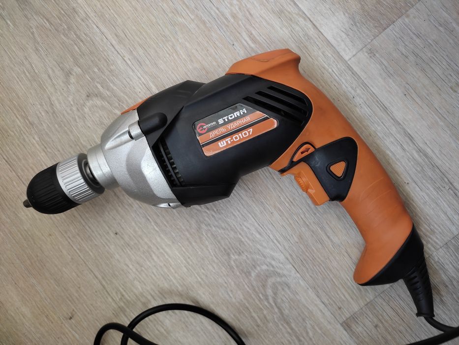 Дрель ударная Intertool Storm WT-0107 (состояние новой)