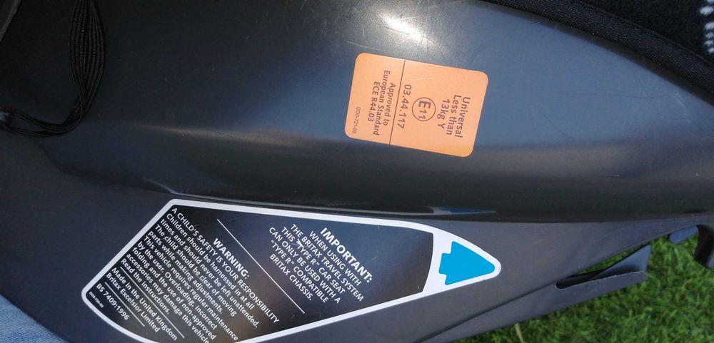 Cadeira ovo bebé Britax