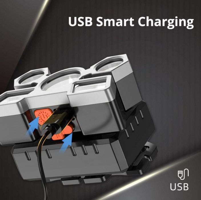 Фонарик налобний