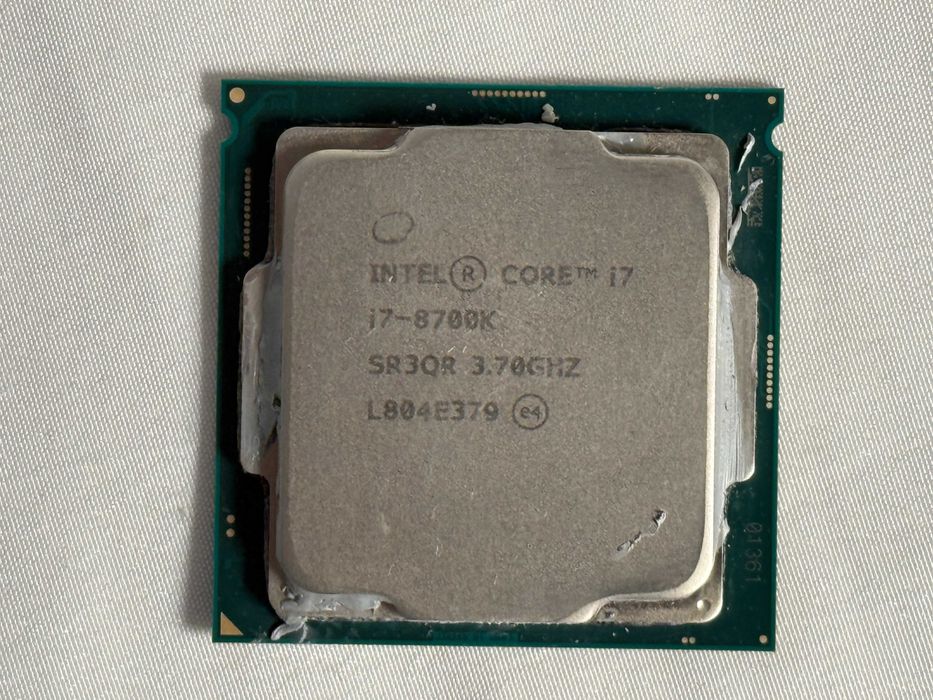 Procesor Intel Core i7-8700K 6 x 3,7 GHz gen. 8 LGA 1151