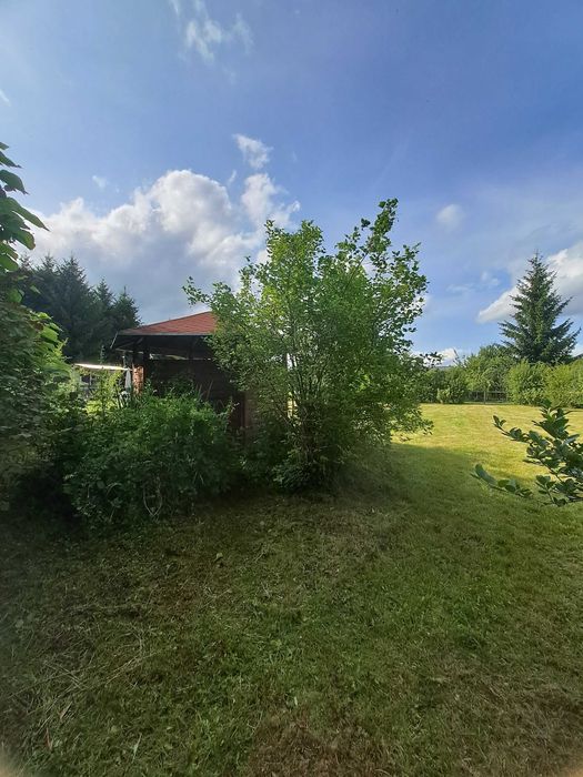 Działka, ogród, ogródek z altaną, grill foremna 2x4,5 ara