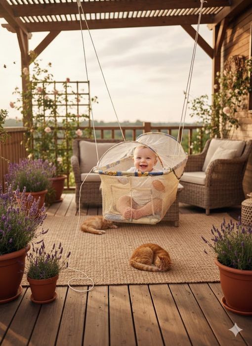 Люлька дитяча підвісна