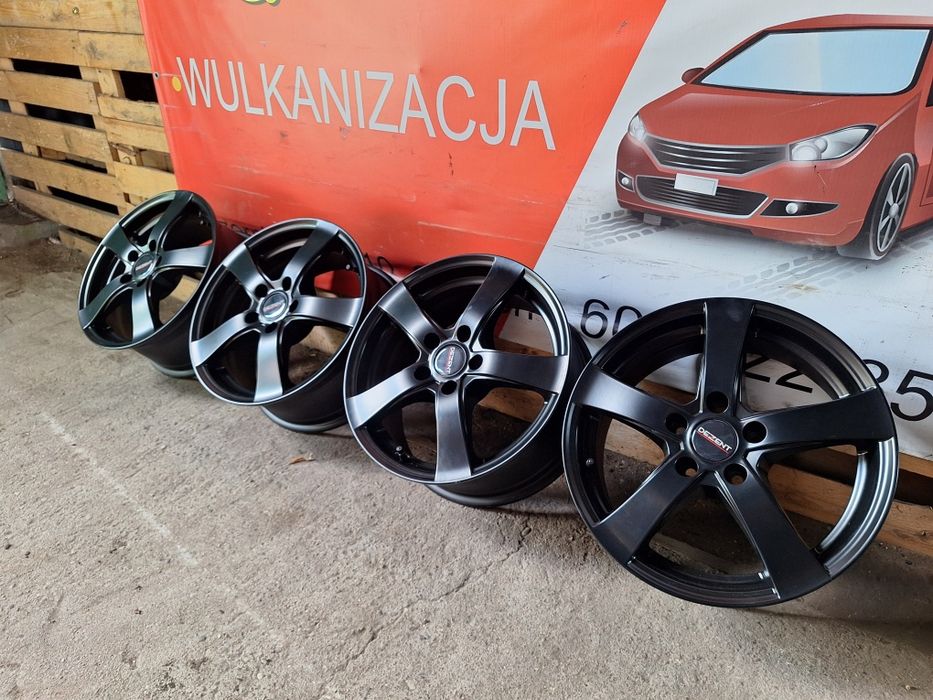 NOWE Alufelgi 5x108 16 cali ET48 DEZENT RE Dark Ford Renault Volvo koła