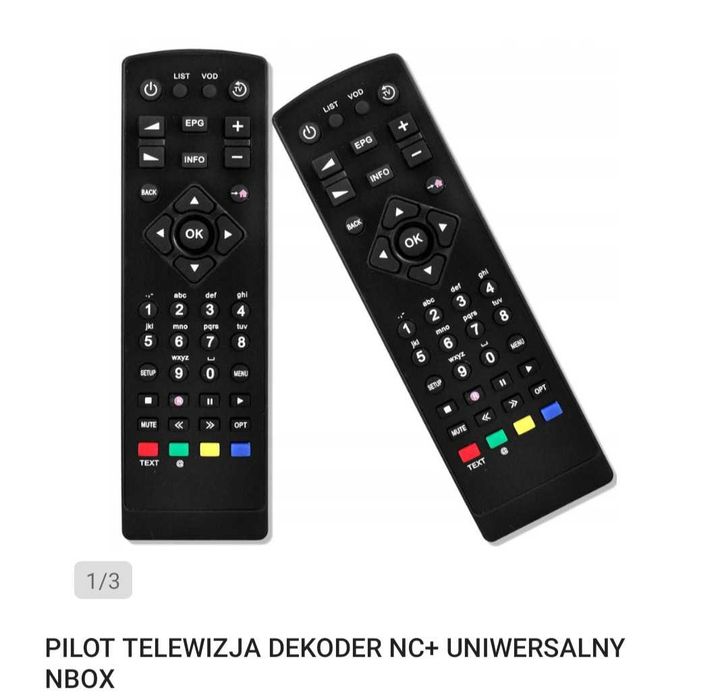 Nowy pilot do telewizora