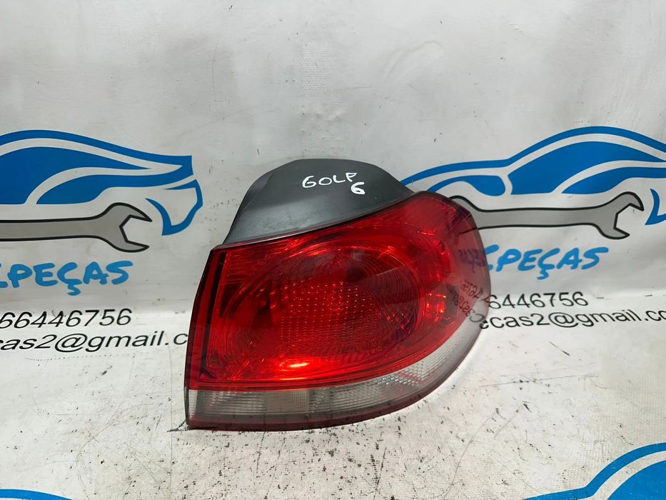 Farolim Tras Traseiro Direito Original Volkswagen VW Golf 6 Mk6