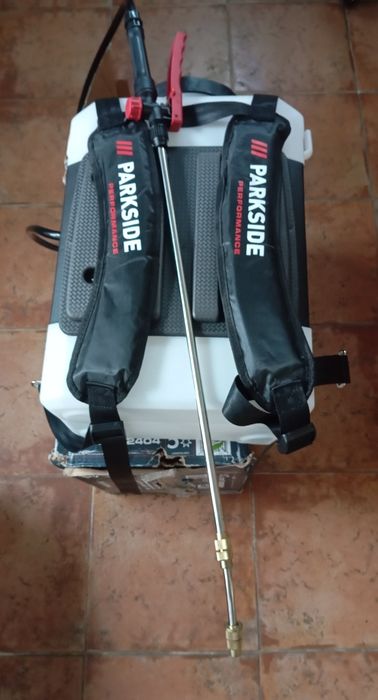 Pulverizador/ máquina de sulfatar a bateria Parkside Performance 20V