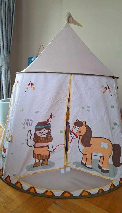 Namiot dla dzieci do domu domek indiański tipi zabawa PREZENT