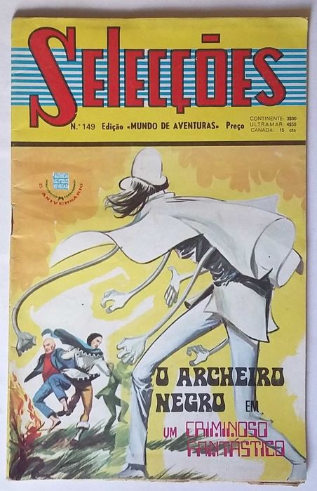 Selecções Nº 149  - edição mundo de aventuras
