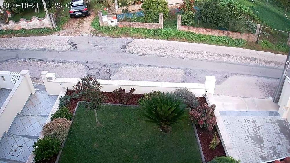 Câmara de Vídeo Vigilância Rotativa para Exterior