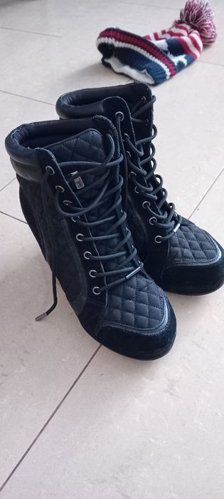 buty na koturnie 39 włoska firma