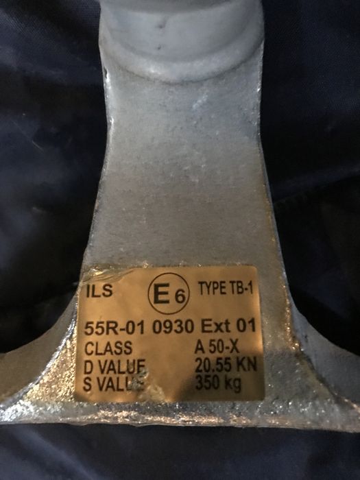 Bola de reboque para carros ou autocaravanas