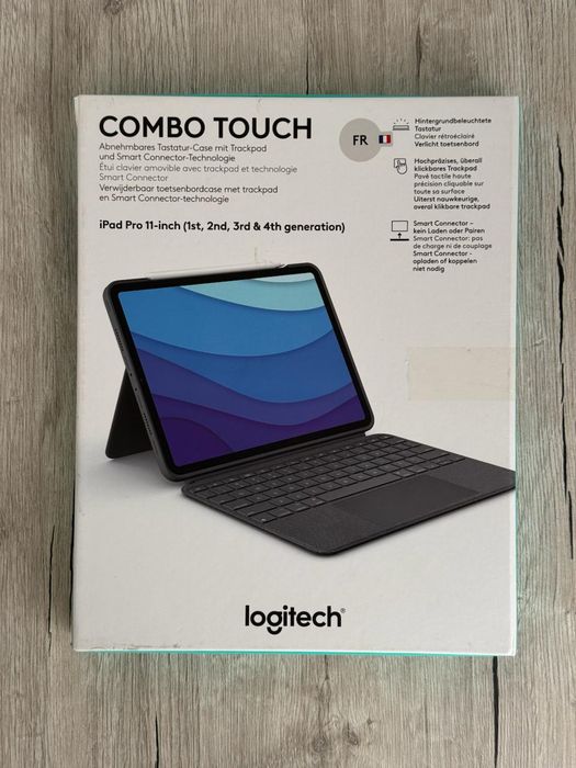 Чохол-клавіатура Logitech Combo Touch для iPad Pro 11 (920-010144)
