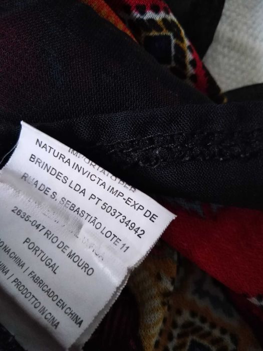 T-shirt/Túnica Natura