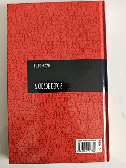 A Cidade Depois	de Pedro Paixão	Treze Textos Escritos em Nova..	Novo!*