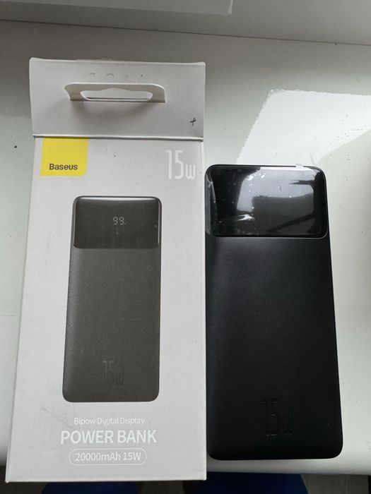 Павербанк Baseus 20000 (15 та 20 ват)