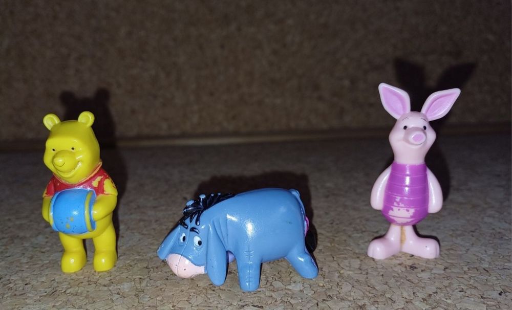 Conjunto de bonecos o urso winnie the pool , brinquedos, colecção...